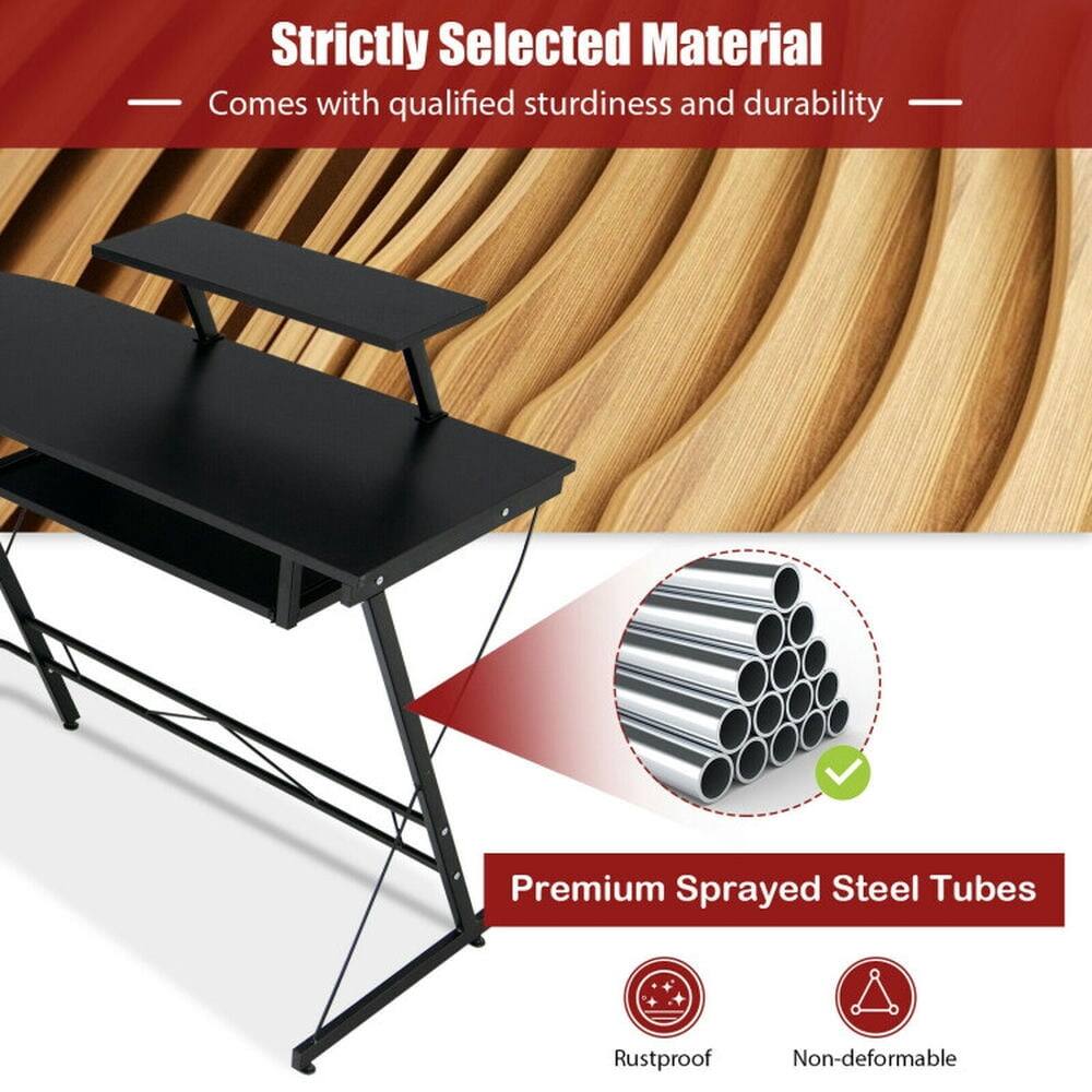 Strictly Selected Material - Comes with qualified sturdiness and durability  
Premium Sprayed Steel Tubes  
Rustproof  
Non-deformable