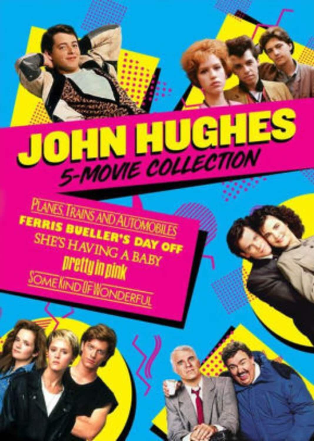 Front. John Hughes: 5-Movie Collection   - DVD.