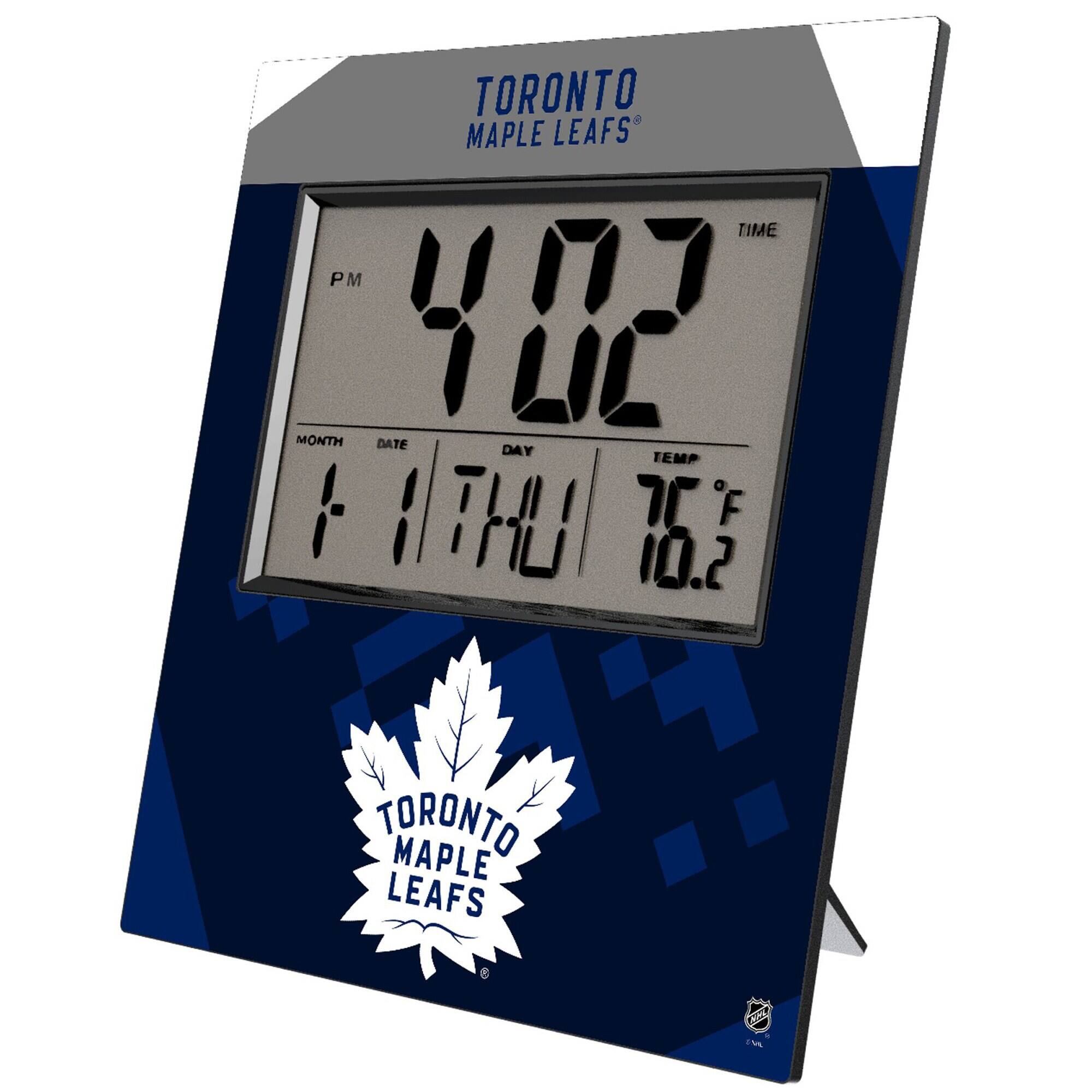 TORONTO MAPLE LEAFS

TIME: 4:02 PM

MONTH: 1
DATE: 11
DAY: THU
TEMP: 76.2°F

TORONTO MAPLE LEAFS