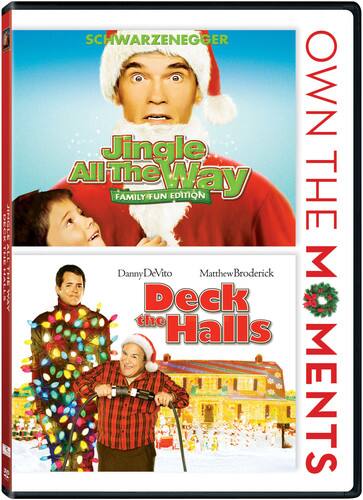 Front. Jingle All the Way / Deck the Halls   - DVD.