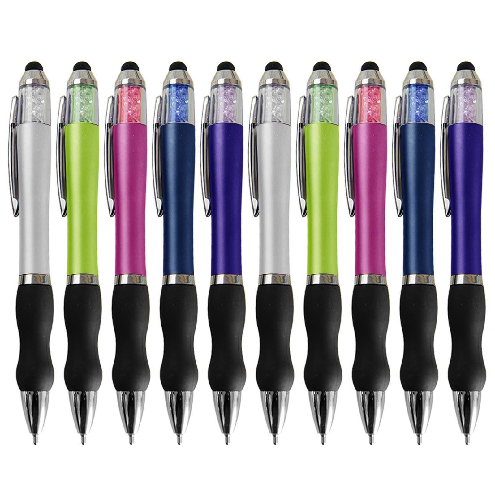 Paradigms Interiors - Stylus Pens For Touch Screens Point With Crystals Women And Ink Pen Ballpoint Comfort Grip The Ipad 5 pack