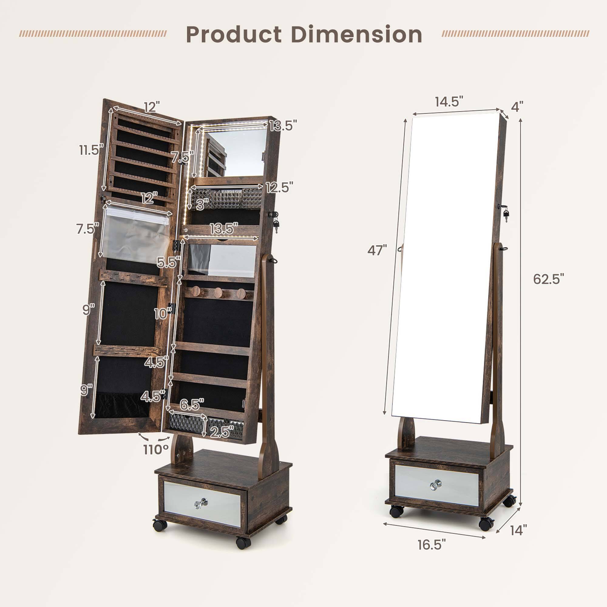 Product Dimension: 12" 13.5" 14.5" 4" 11.5" 7.5" 7.5" 12" 5.5" 3" 13.5% 12.5" 47" 62.5" 9" 10" 4.5" 9" 4.5" 6.5" 110" 2.5" 16.5" 14".