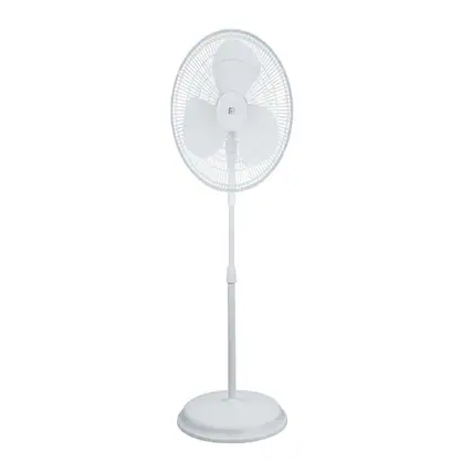 Front. Perfect Aire - Perfect Aire 48.5 in. H X 16 in. D 3 speed Oscillating Pedestal Fan.