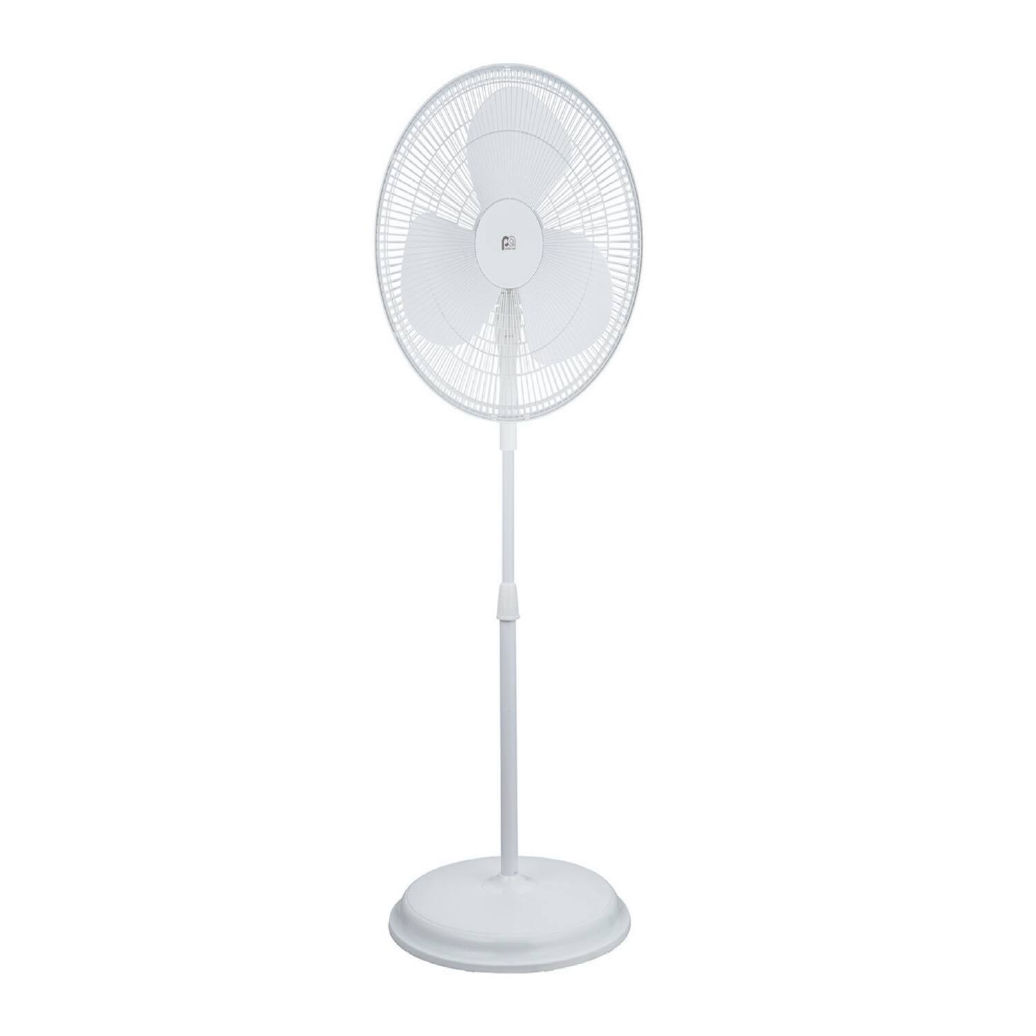 Front. Perfect Aire - Perfect Aire 48.5 in. H X 16 in. D 3 speed Oscillating Pedestal Fan.
