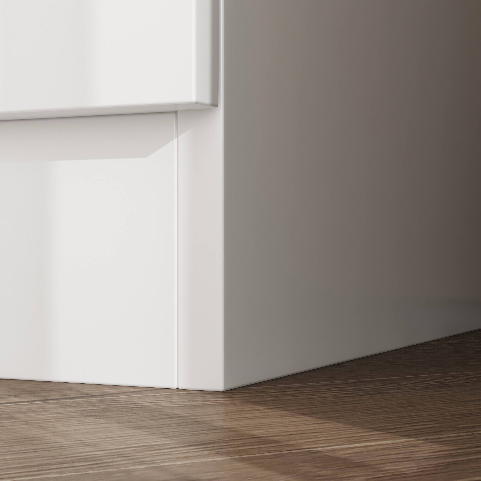 Alt View 10. Famapy - Famapy Tall Storage Cabinet: Adjustable Shelves + Anti - Tipping Safety - White.