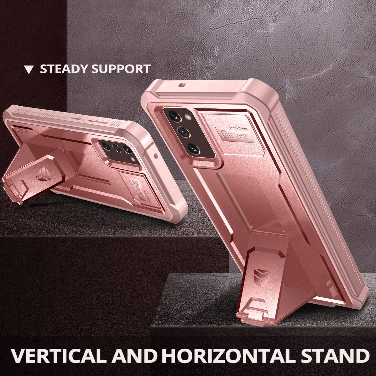 STEADY SUPPORT, VERTICAL AND HORIZONTAL STAND
