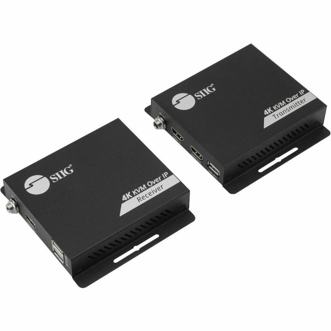 SIIG - HDMI 4K30Hz KVM Over IP Extender - 120m - Black price history on PriceWatchPro
