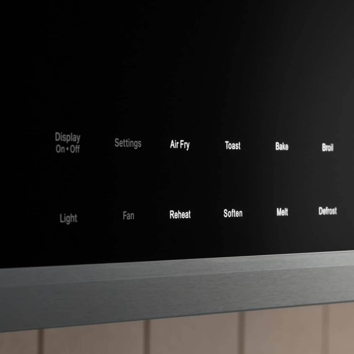 KitchenAid KitchenAid - 1.1 Cu. Ft. Convection Flush Built-In Over-the-Range Microwave with Air Fry Mode - Stainless Steel 9