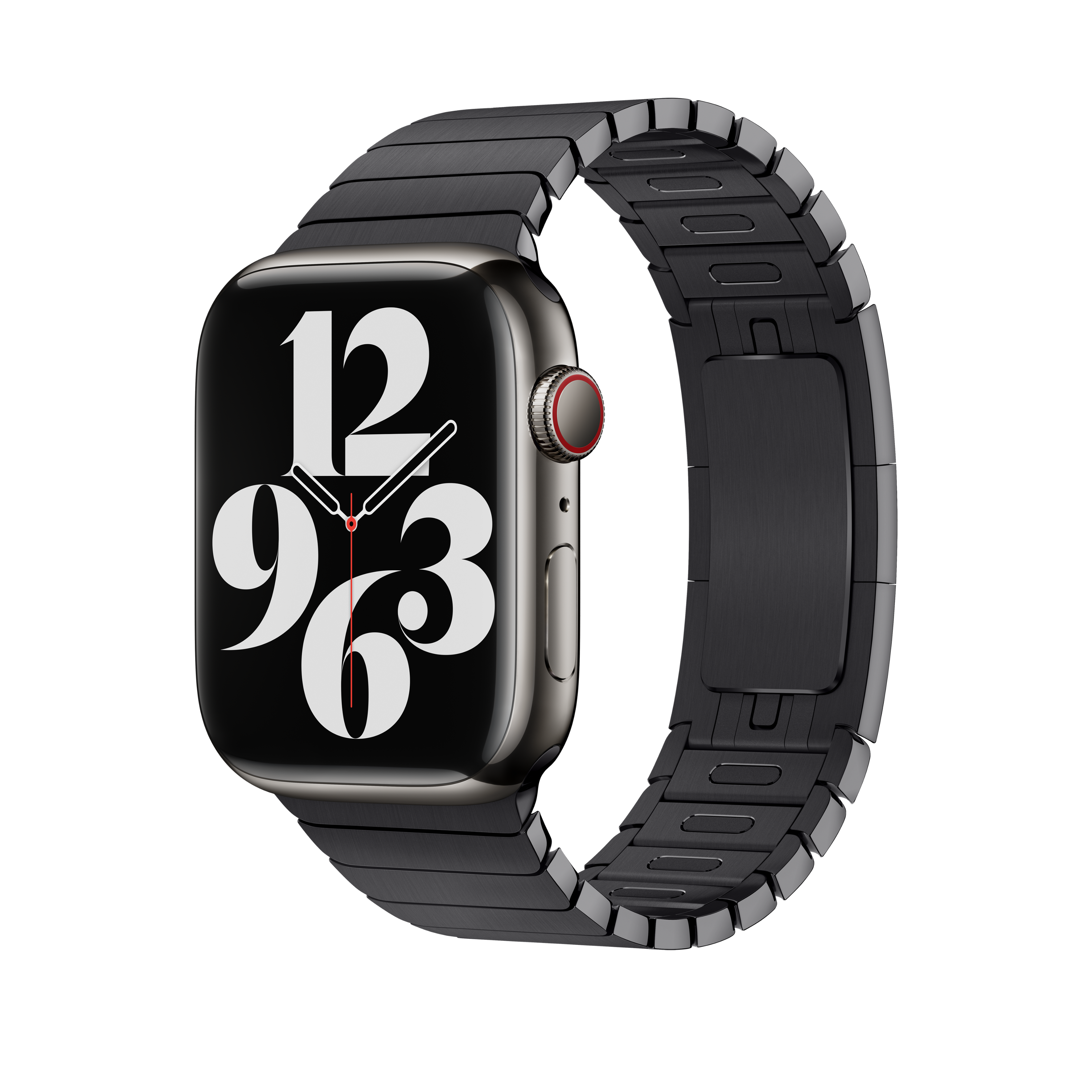 Alt View 11. Apple - 42mm Space Black Link Bracelet - Space Black.