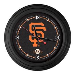 Holland Bar Stool Co. - San Francisco Giants 15" Traditional Wall Clock - Black