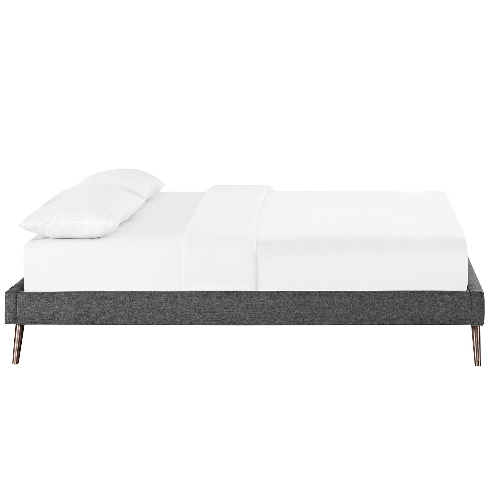 Back. Modway - Ollie Queen Bed Frame - White.