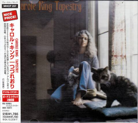 Carole King Tapestry
MHCP 257
NICE PRICE!
2000
CAROLE KING
TAPESTRY
STEREO
1,785 (1,700)
04.10.20