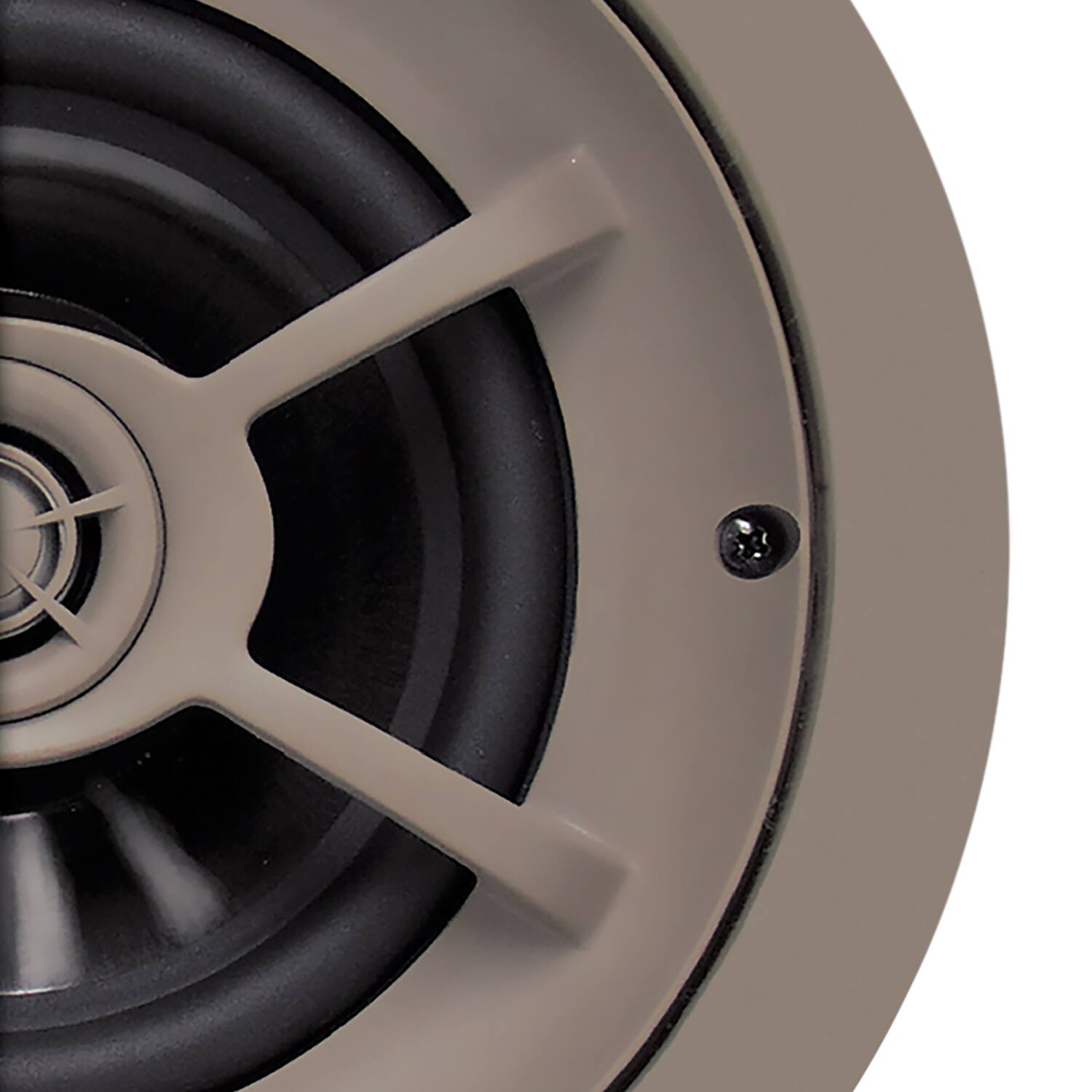 Alt View 2. Proficient Audio - Proficient Audio Pas11641 / C641 Protege C641 125-watt 6.5-in. 2-way Graphite In-ceiling Speaker Set - white.