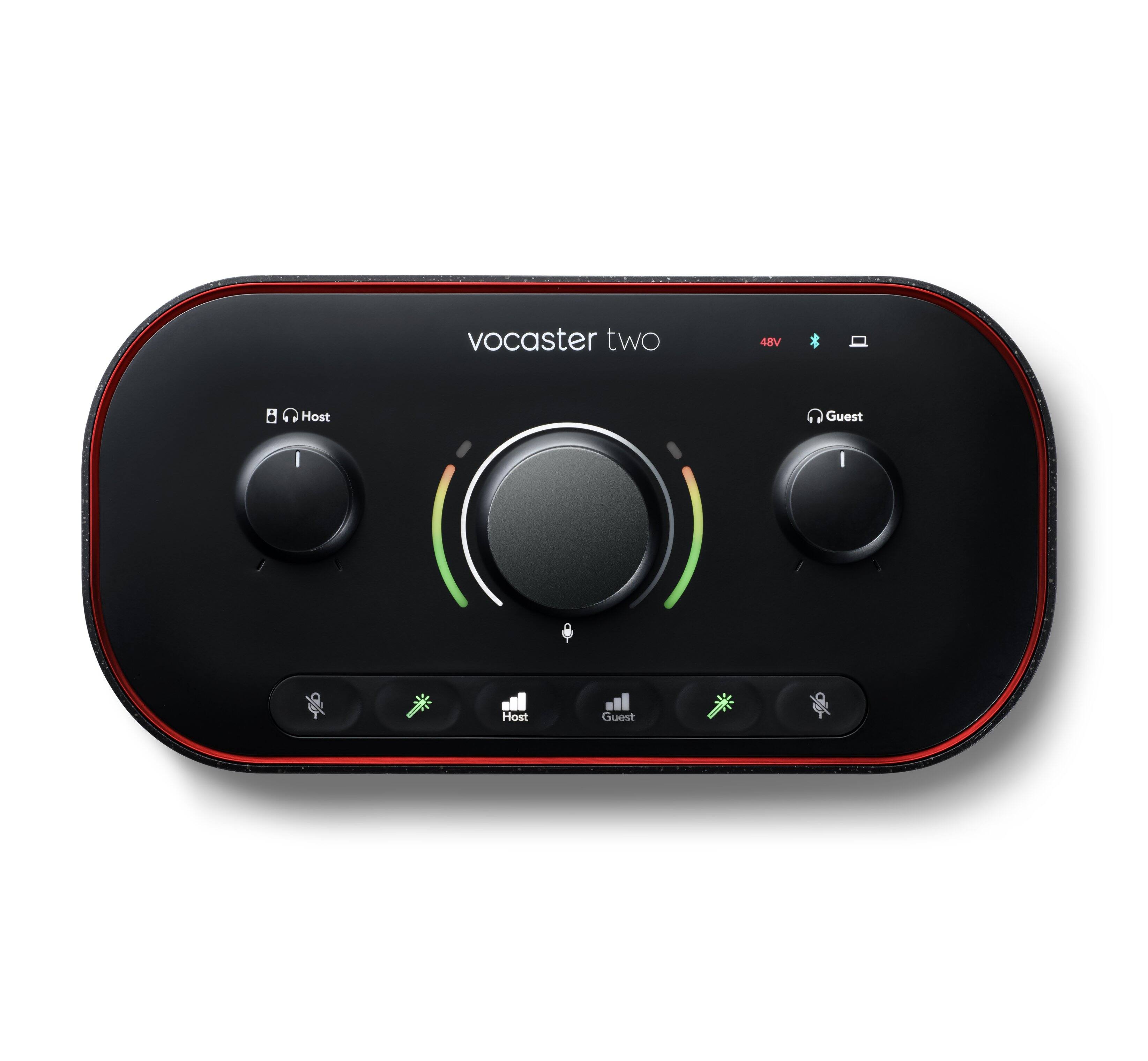 Alt View 12. Focusrite - Vocaster Two Studio - Black.