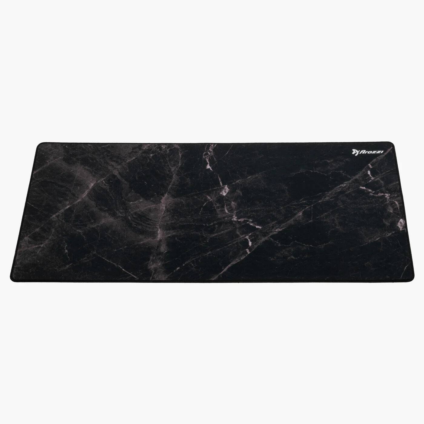 Angle. Arozzi - XL Zona Mouse Pad - Black Marble - Black Marble.