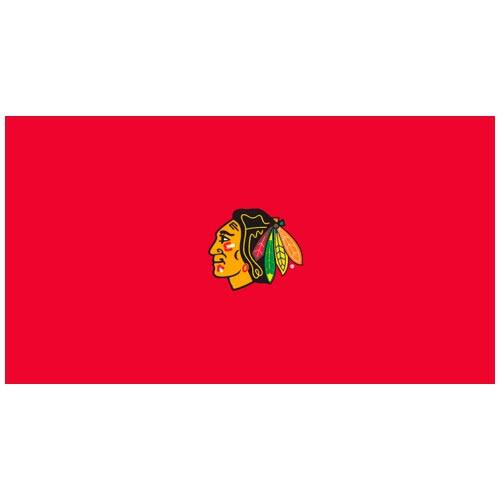 Alt View 1. Imperial - Chicago Blackhawks 8' Billiard Cloth - Multicolor.