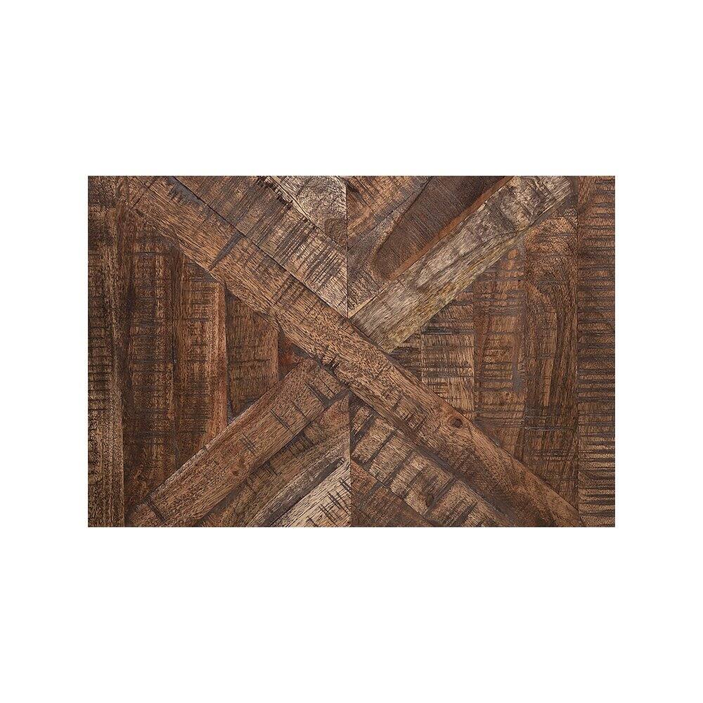 Alt View 1. Porter Designs - Gunnison Solid Wood End Table - Brown.