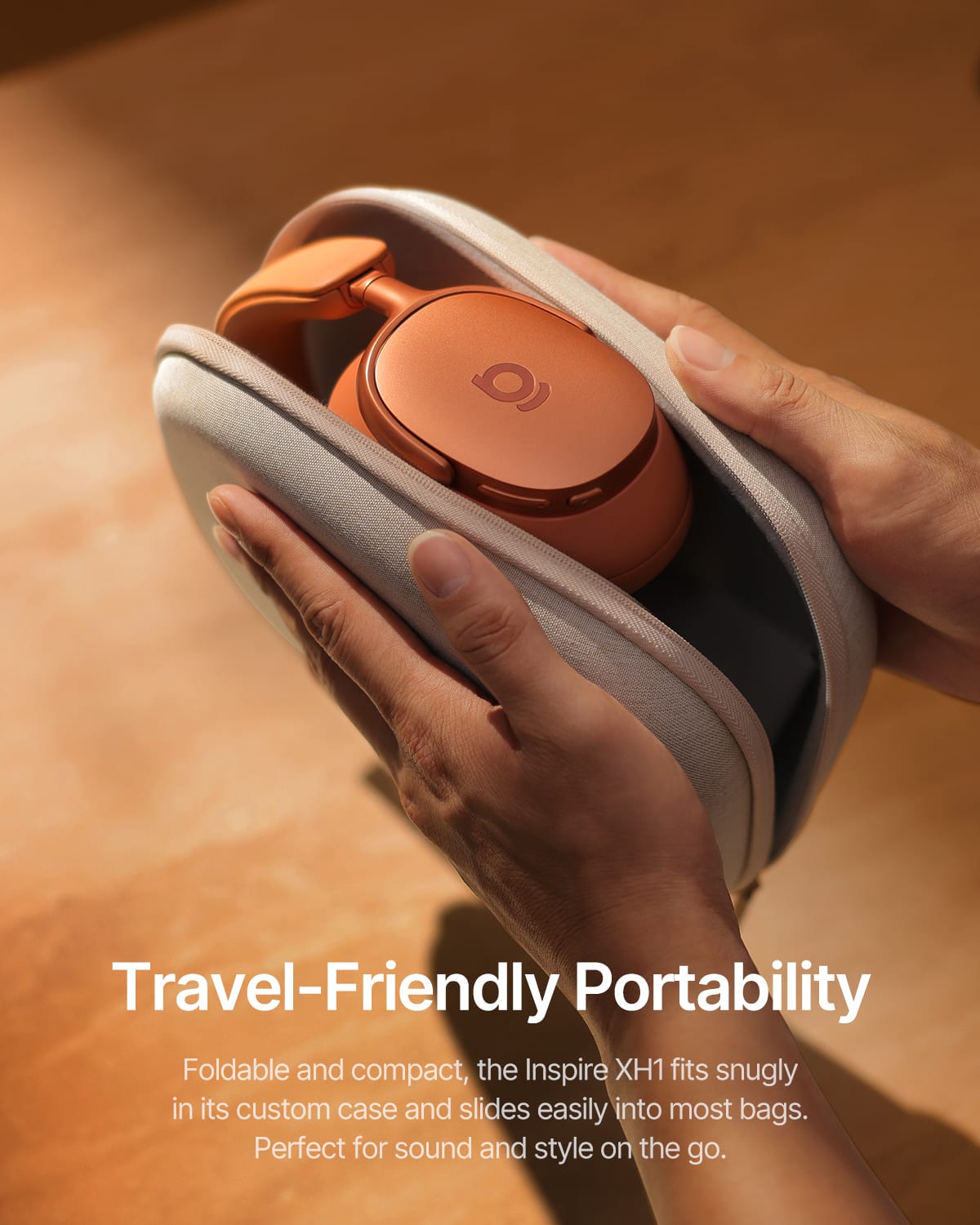 Baseus Inspire XH1 Adaptive Noise Cancelling Headphones, Sound by