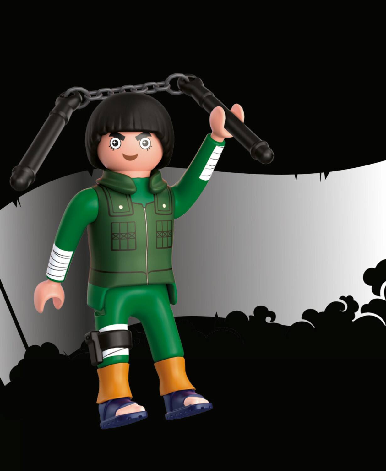 Alt View 3. Playmobil - Playmobil - Naruto Shippuden Rock Lee   - Collectibles - Multicolor.