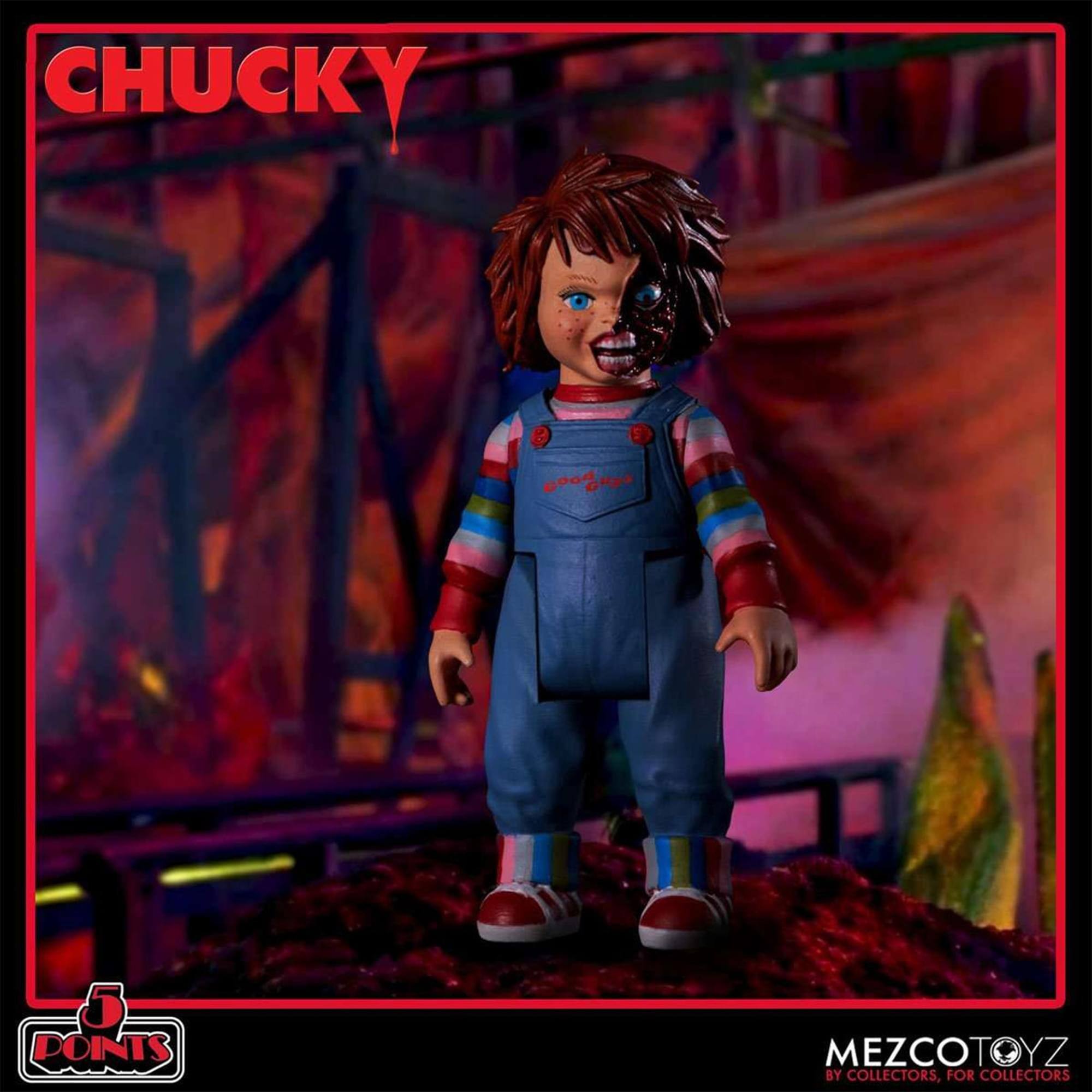 CHUCKY 5 POINTS MEZCOTOYZ BY COLLECTORS, FOR COLLECTORS