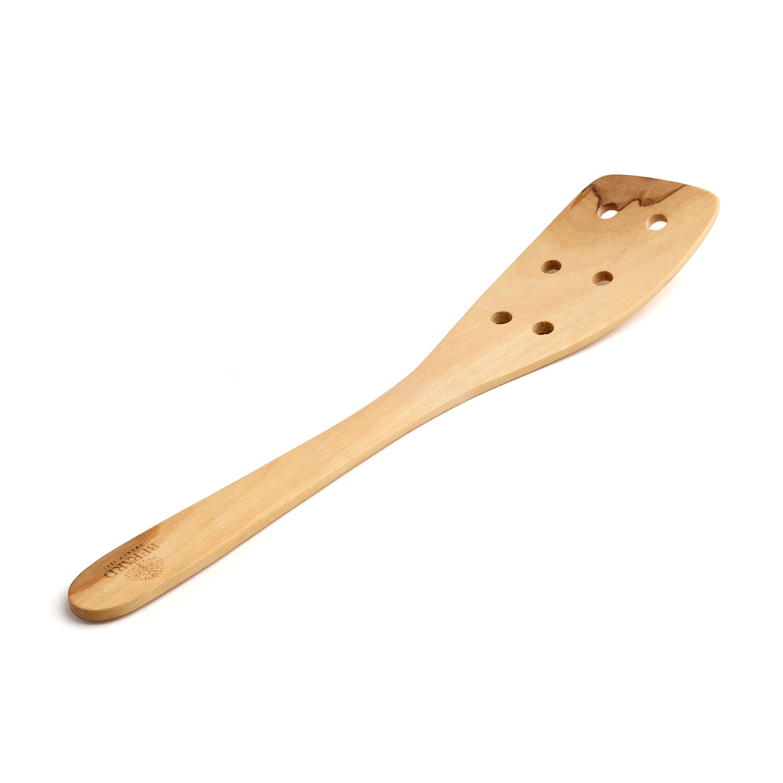 Berard - Contour Olive Wood Curved Slotted Spatula, 12-Inch - Brown price history on PriceWatchPro