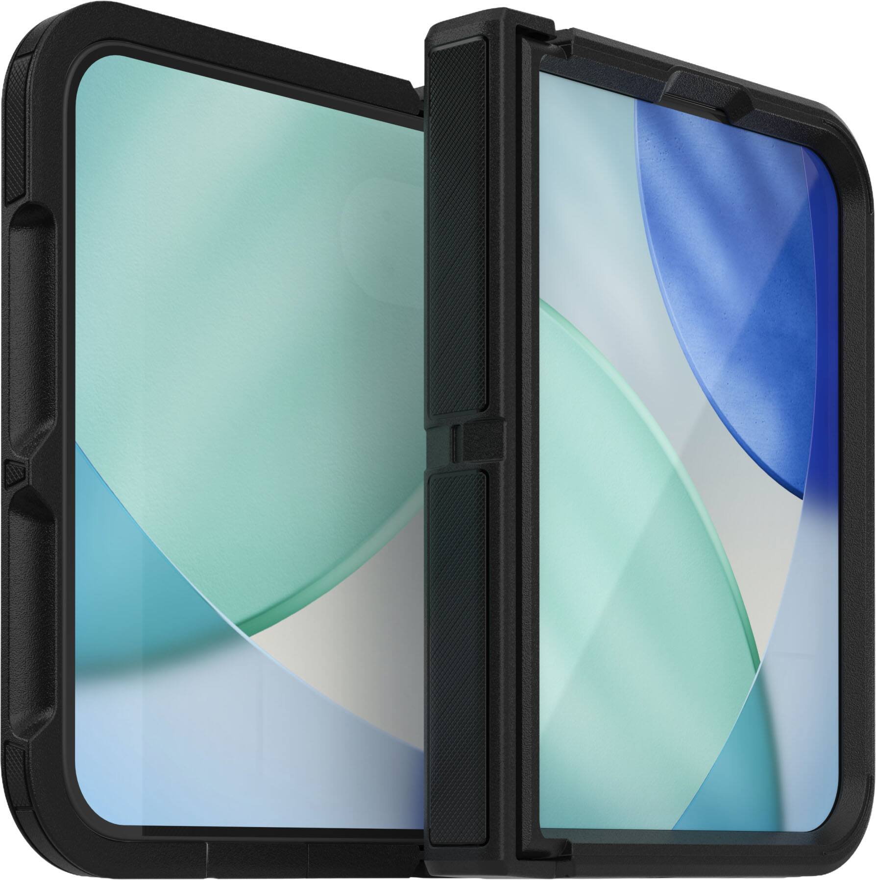 Back. OtterBox - Defender Series Pro XT Hard Shell for Apple iPhone Duo - Black.