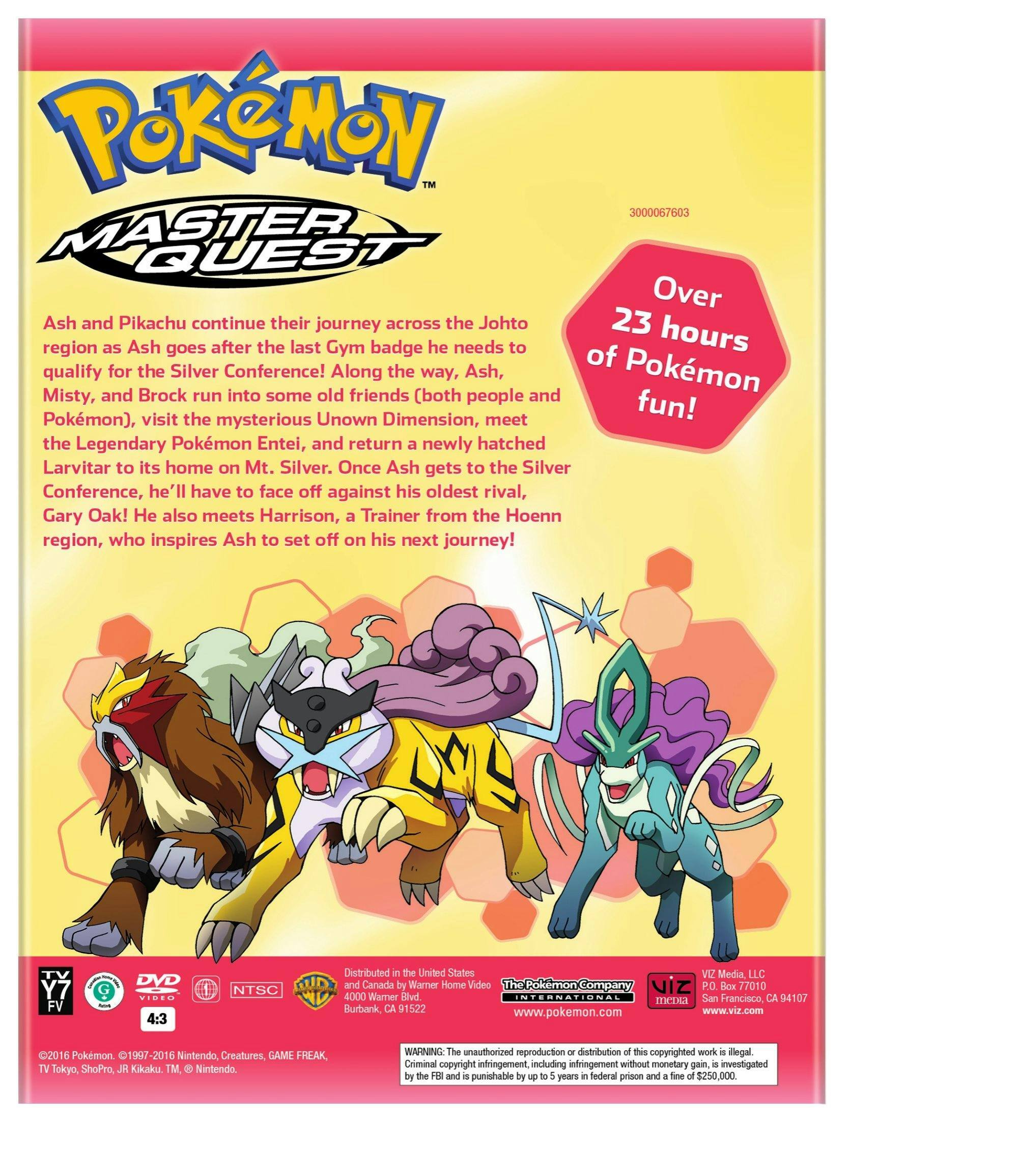 Angle. Pokémon: Master Quest - The Complete Collection (Box Set) [DVD].