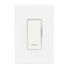 BN-LINK - Wi-Fi Smart In-Wall Light Switch, No Hub, Timer, Works with Alexa & Google, Neutral, 2.4 GHz - White
