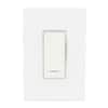 Front. BN-LINK - BN-LINK Wi-Fi Smart In-Wall Light Switch, No Hub, Timer, White, Works with Alexa & Google, Neutral, 2.4 GHz - White.