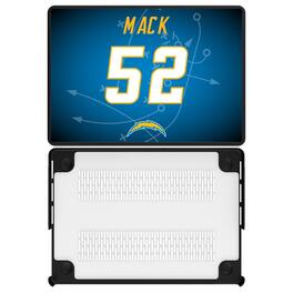 Keyscaper - Khalil Mack Los Angeles Chargers MacBook Case - Pro 16 in - Multicolor
