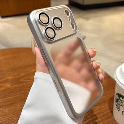 Dteck Electroplated Ultra Slim Phone Case for iPhone 17 Pro Max, Shockproof Matte Semi Transparent, Full Camera Protection Gray - Best Buy Dteck Electroplated Ultra Slim Phone Case for iPhone 17 Pro Max, Shockproof Matte Semi Transparent, Full Camera Protection Gray - Best Buy