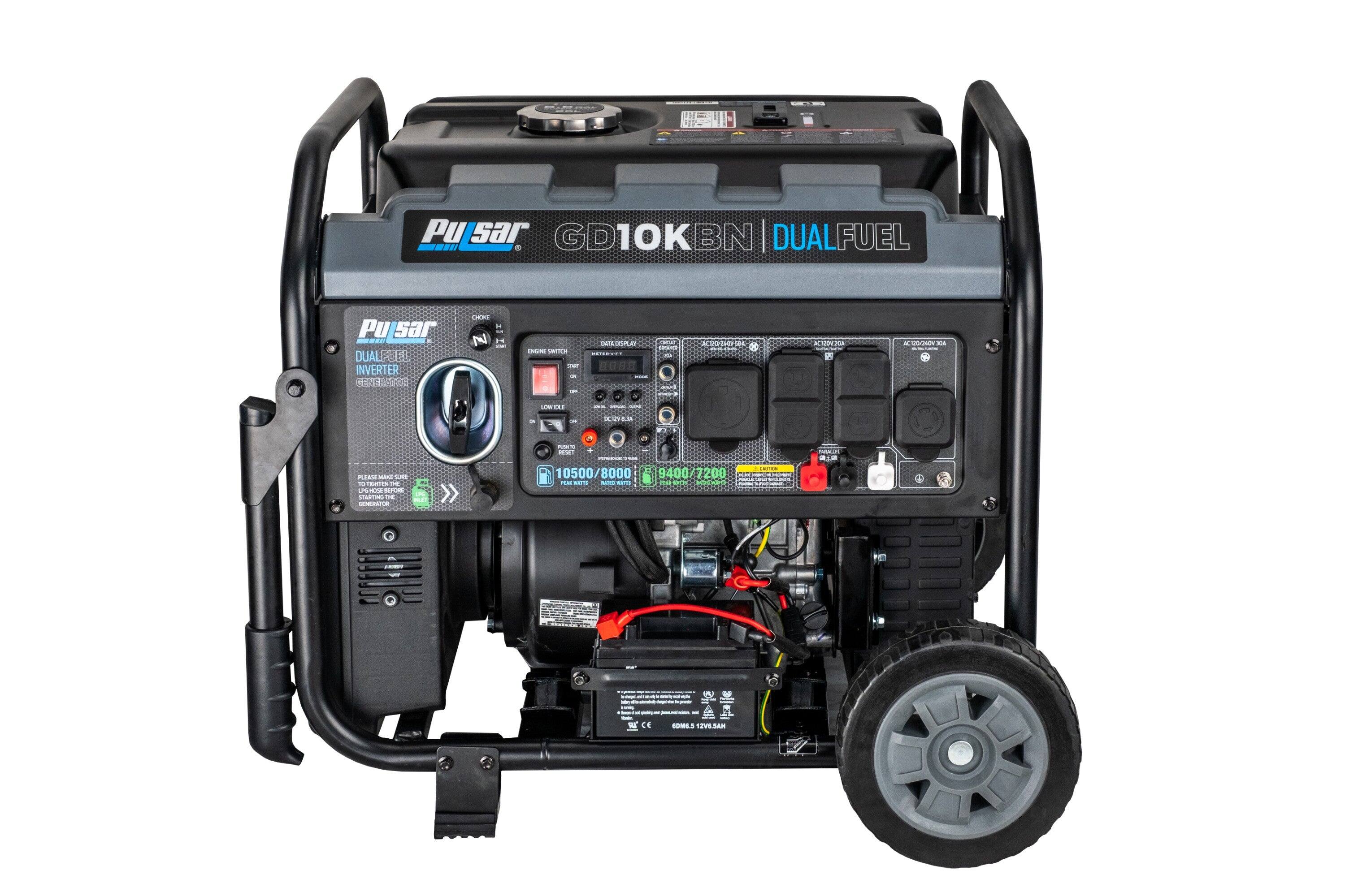 Pu sar GD10KBN - DUALFUEL  
Pu sar DUALFUEL INVERTER NEES nR N ILN SET - CCOO 888E  
- nnb - n - LOWO U - nERMI - 1TIS i UPSEN SFE STARTE - ti >> .  
M 10500/8000 9400 7200  
- PoR ad HONE 1- W TR  
COML a 12VE.SAU