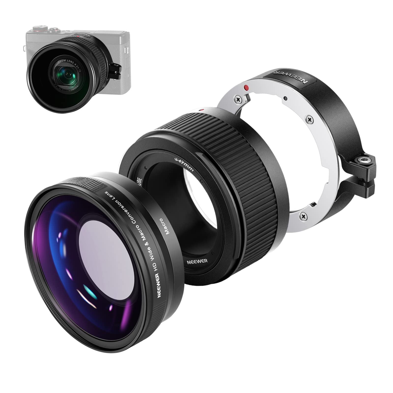 NEEWER Lens Conversion for 380 Wide