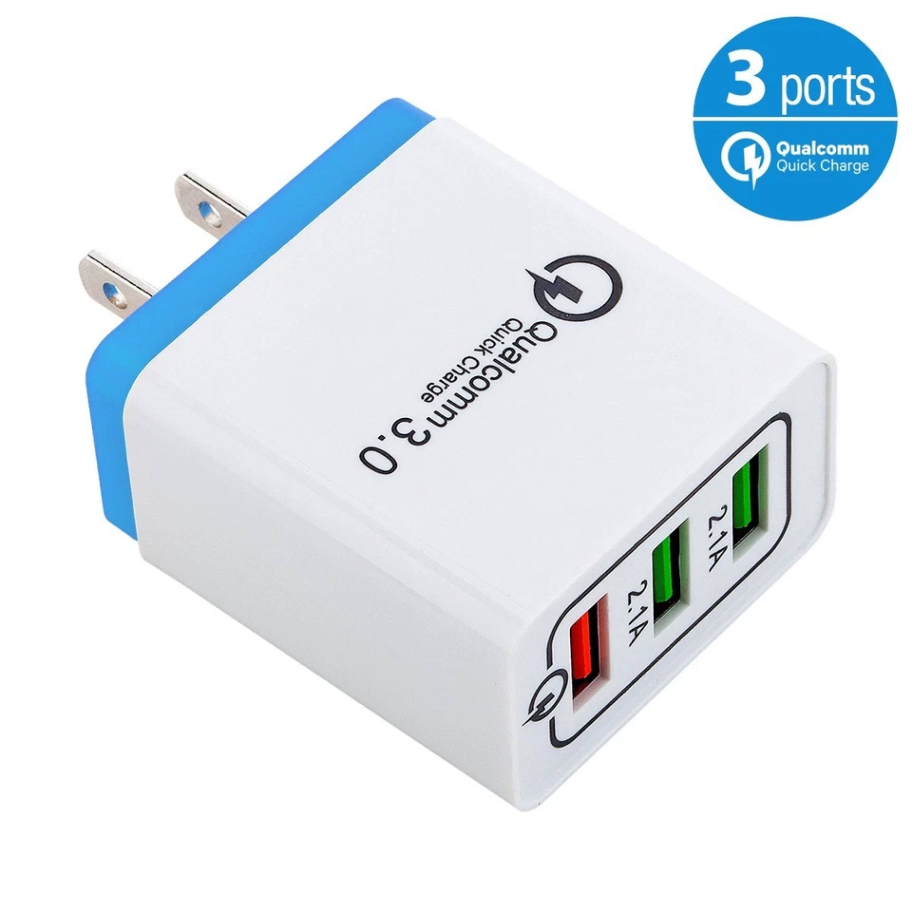 Quick Charge 3.0 Qualcomm 2.1A 3 ports Qualcomm Quick Charge 2.1A