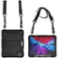 Alt View 12. SaharaCase - Protection Hand Strap Case for Apple iPad Pro 12.9 (4th, 5th, and 6th Gen 2020-2022) - Black.
