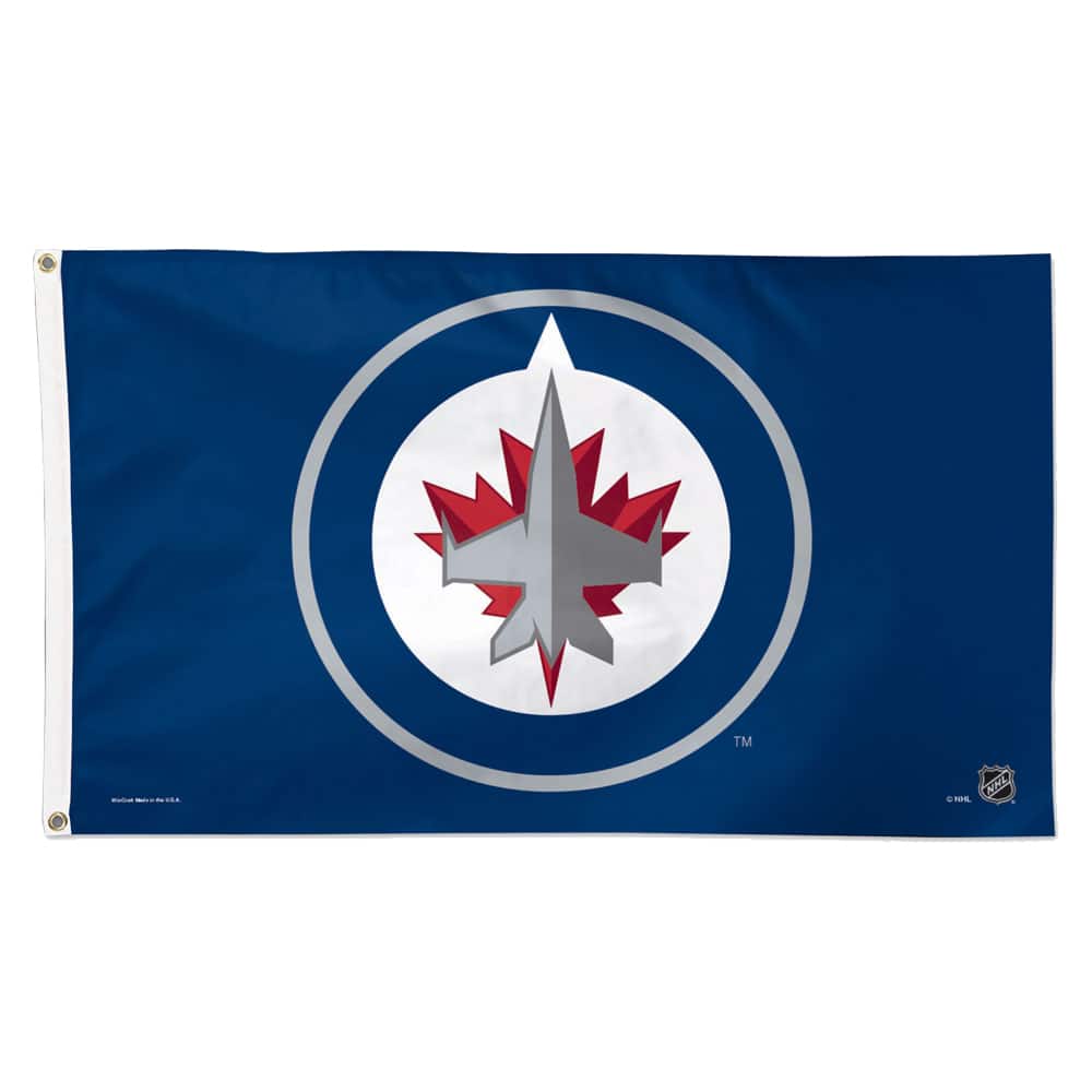 WinCraft - Winnipeg Jets Deluxe 3' x 5' One-Sided Flag - Multicolor