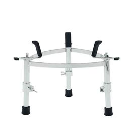 Gibraltar Hardware - Large Conga Stand, with Heavy Duty Adjustable Triangular Frame and Tubular Steel Legs, Universal Fit