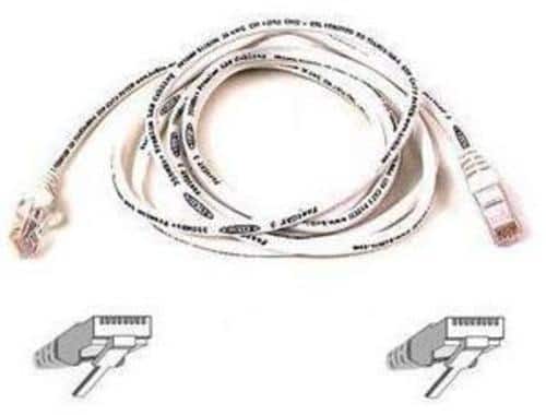 Belkin - 7 ft. Cat. 5e Patch Cable A3L791-07-WHT-S - White