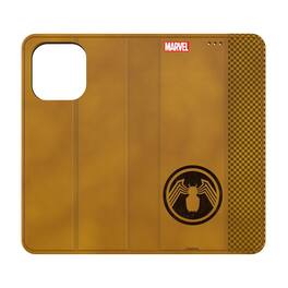 Keyscaper - Marvel Sigil Folio Phone Case - Apple iPhone 15 - Venom