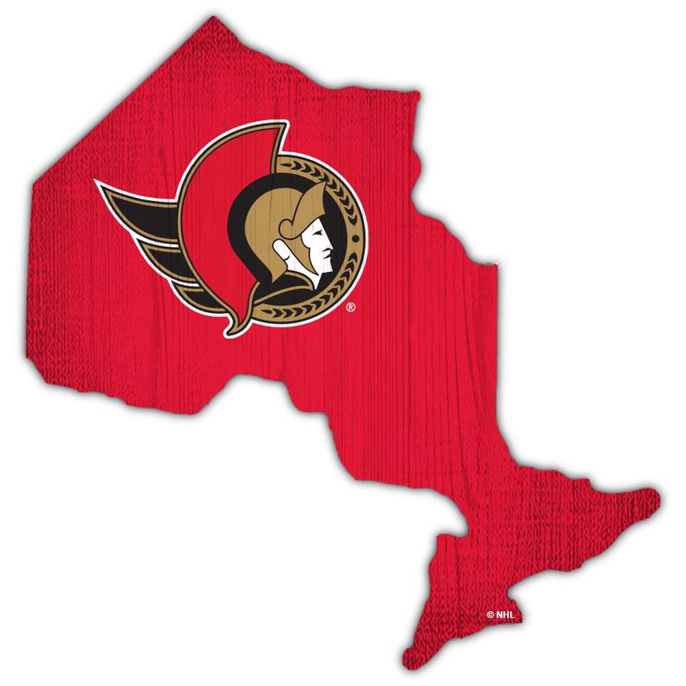 Ottawa Senators 12" Logo State Sign