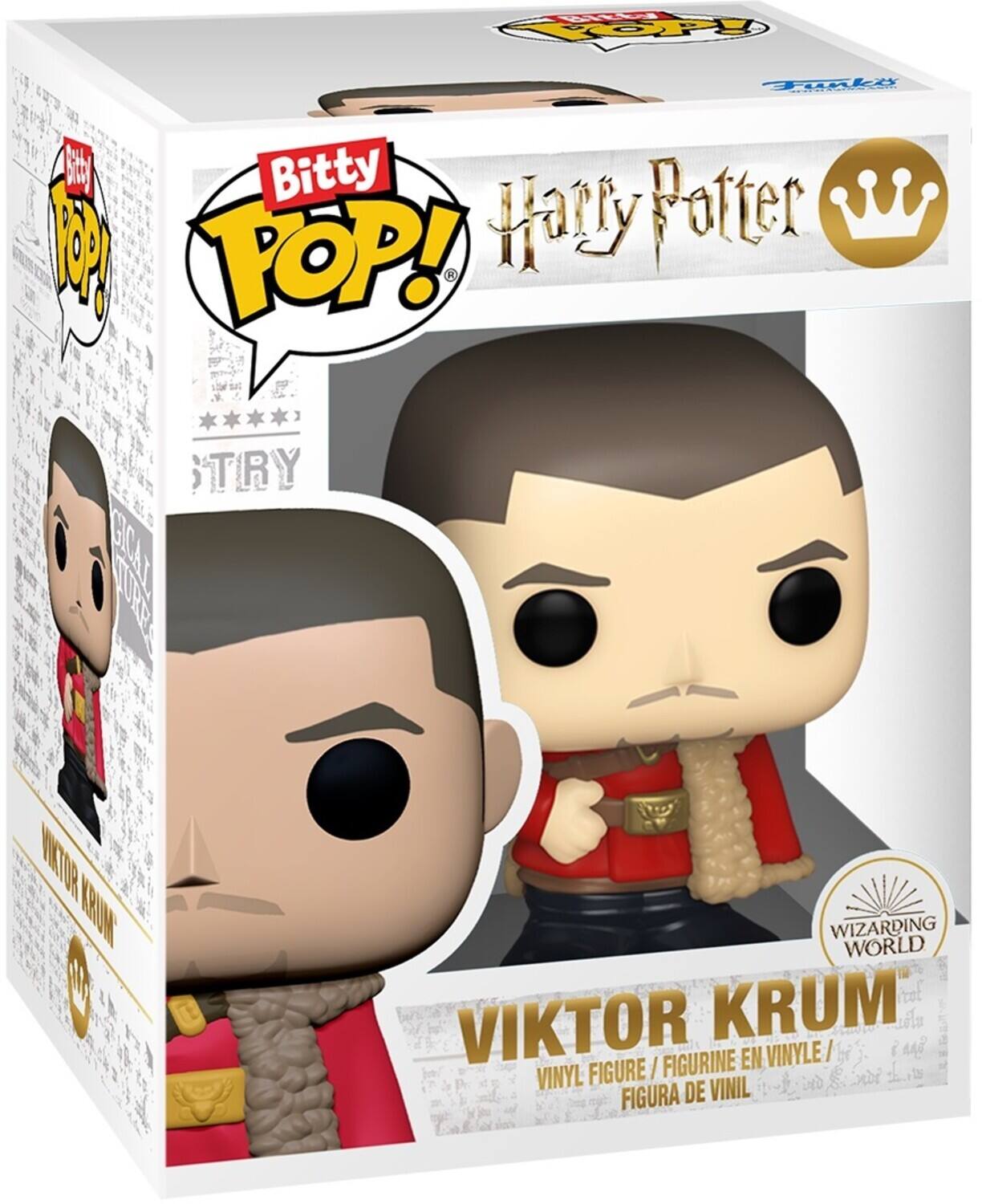 Bitty Pop! Harry Potter Try En Vinyle / Vinyl Figure / Figurine Figura De Vinil Wizarding World Viktor Krum