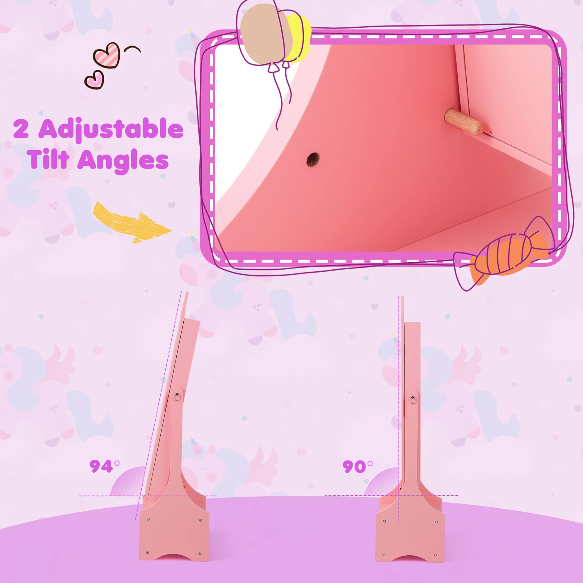 2 Adjustable Tilt Angles

94°

90°