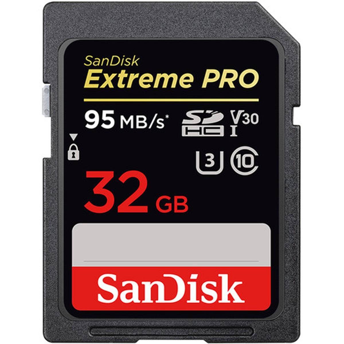 SanDisk Extreme PRO 95 MB/s S V30 HC I 32 GB