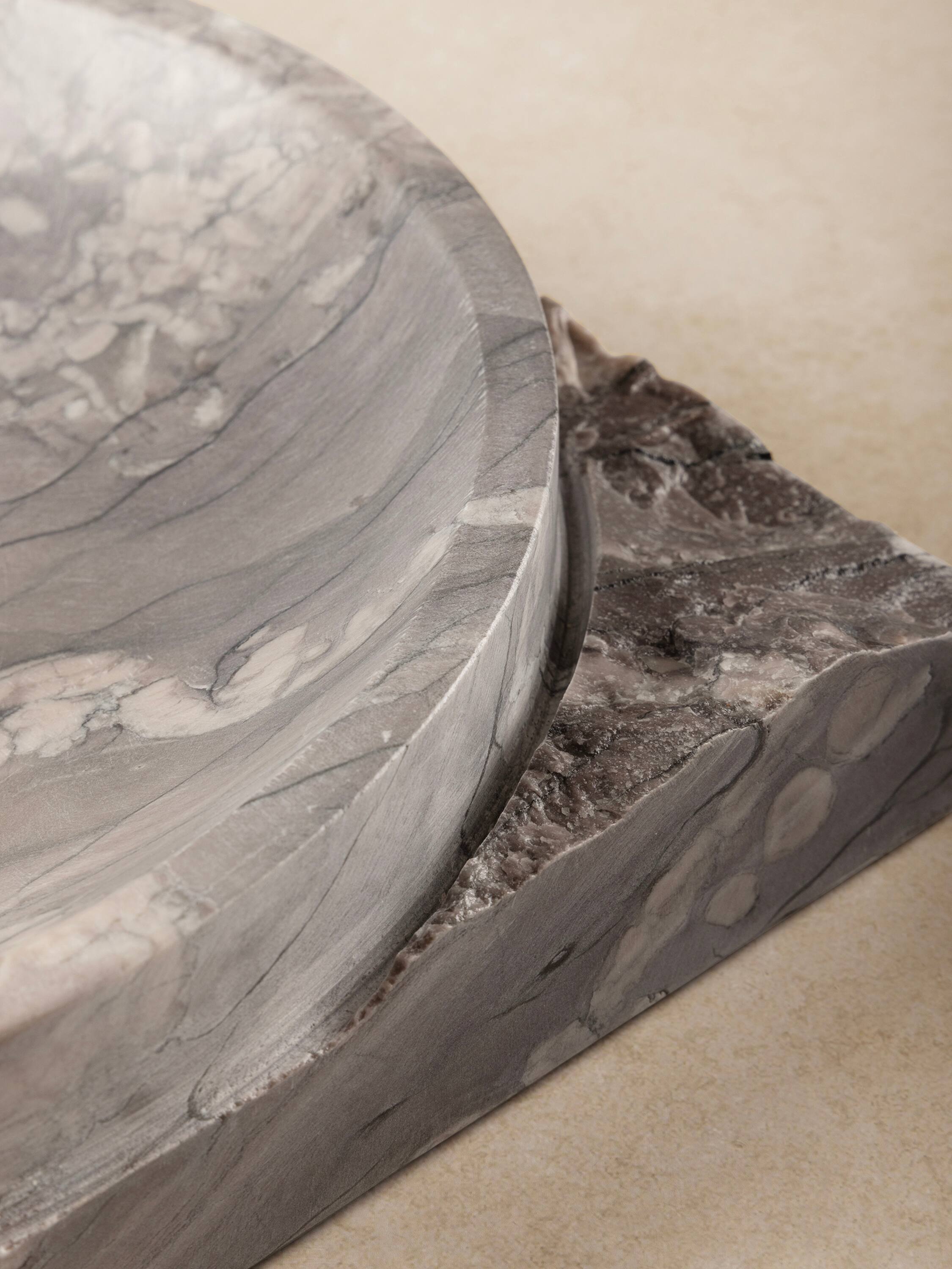 Back. GAURI KOHLI - Shayne Onyx Bowl - Brown.