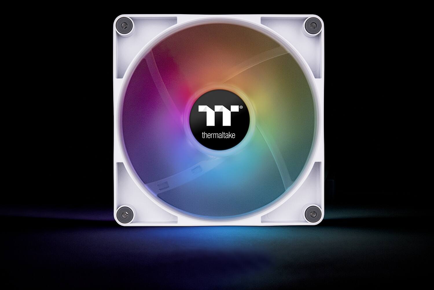 Alt View 15. Thermaltake - CT120 ARGB Sync PC Cooling Fan (2-Pack) - White.