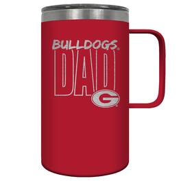 Great American Products - Georgia Bulldogs Dad 18oz. Hustle Travel Mug - Multicolor