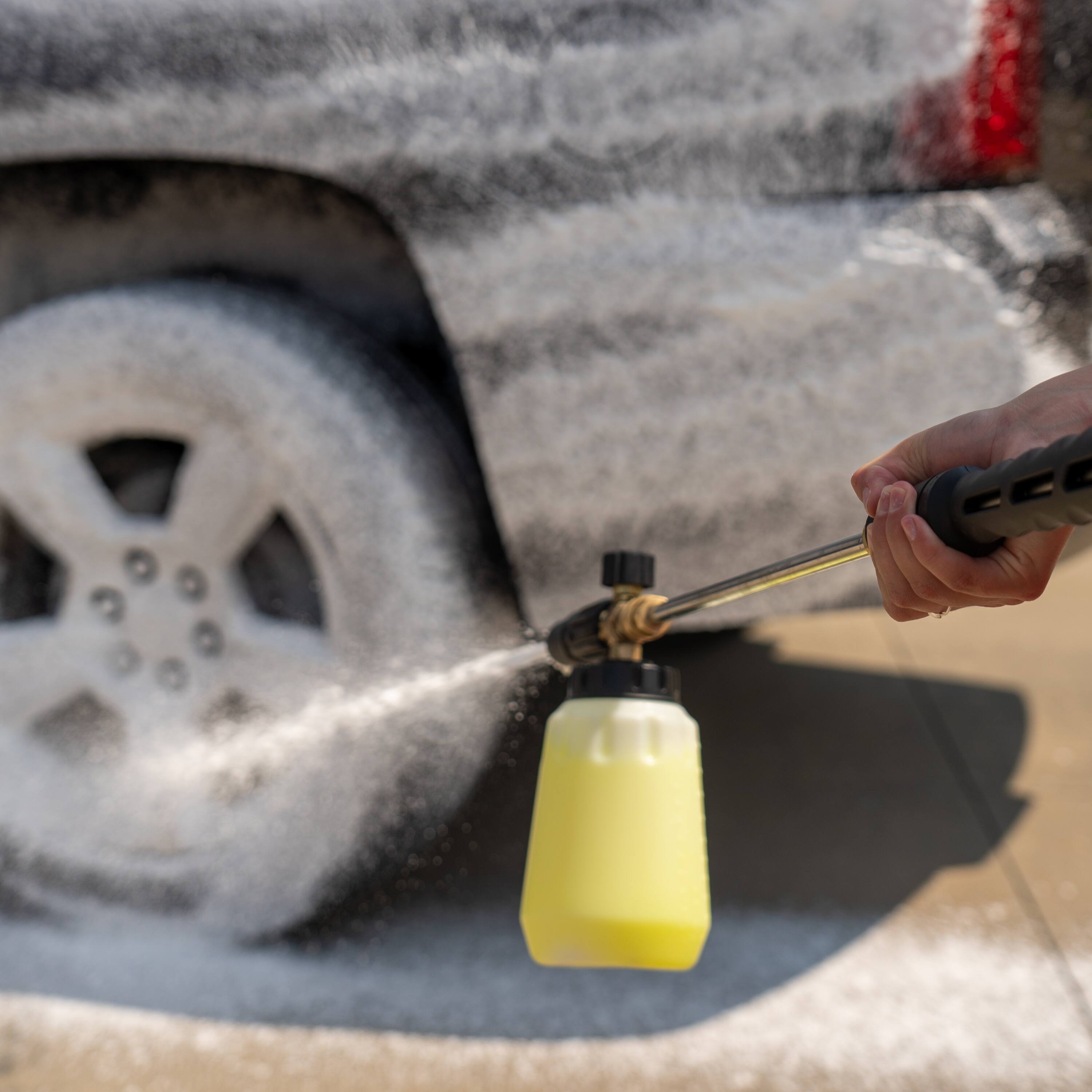 Alt View Zoom 25. Greenworks - Pressure Washer Foam Cannon Attachment - Gray.