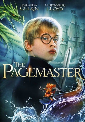 Front. The Pagemaster   - DVD.