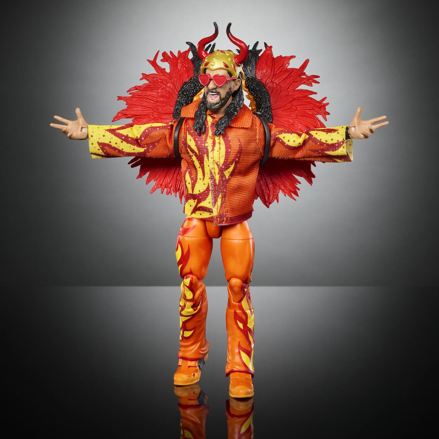 Alt View 3. Mattel - Mattel Collectible - WWE Ultimate Edition 6" Fan Takeover Seth Rollins Action Figure   - COLLECTIBLES - Multicolor.