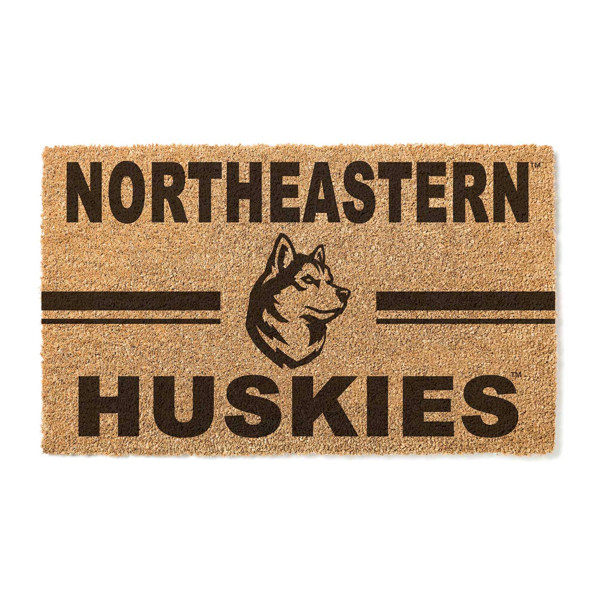 Northeastern Huskies 18" x 30" Team Logo Doormat